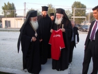 Φωτορεπορτάζ: Ο Αρχιεπίσκοπος με τα μέλη του Αθλητικού Συλλόγου «Η ΔΗΜΗΤΡΙΑΣ» της Ιεράς Μητροπόλεως Δημητριάδος